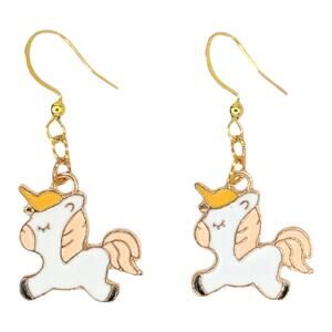 Pastel Unicorn Dangle Earrings – Cute Whimsical Gift Idea